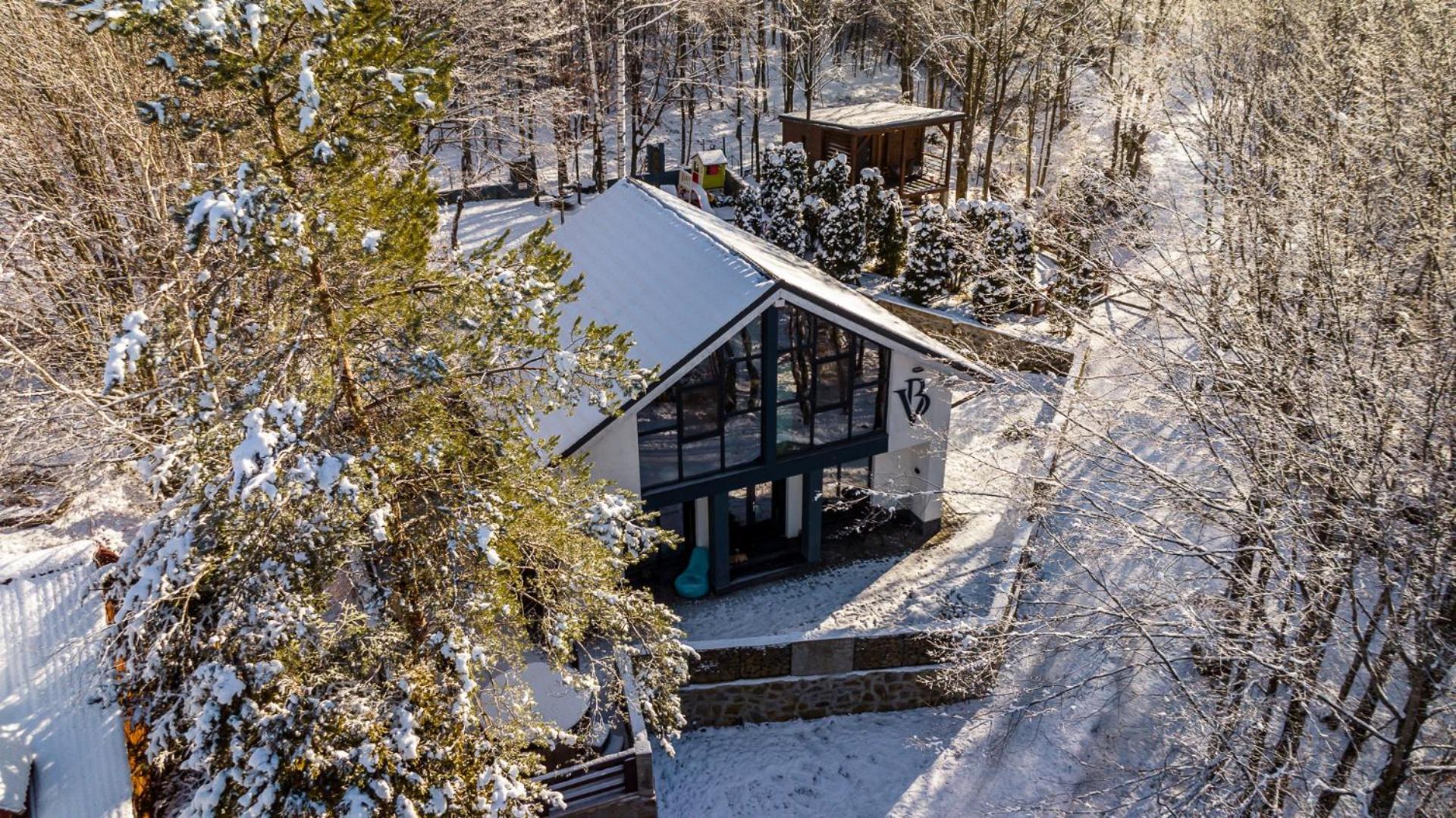 Vila Blanc Valiug Crivaia Buitenkant foto